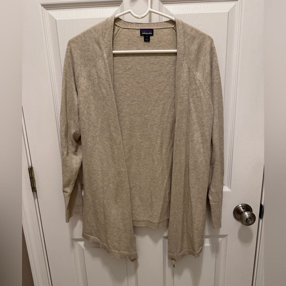 Patagonia Cream Cardigan Sweater